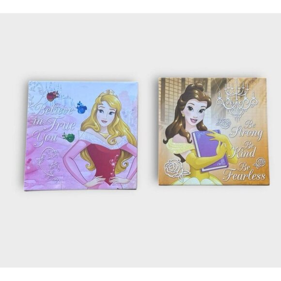 Disney princess canvas wall art 2pc - Picture 1 of 1